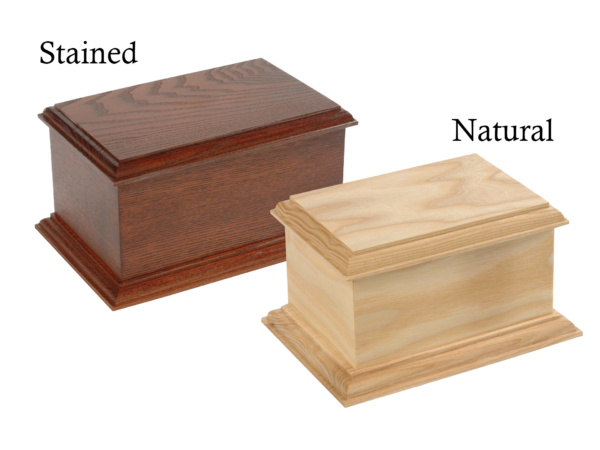 Wooden Indoor Bramber Pet Casket