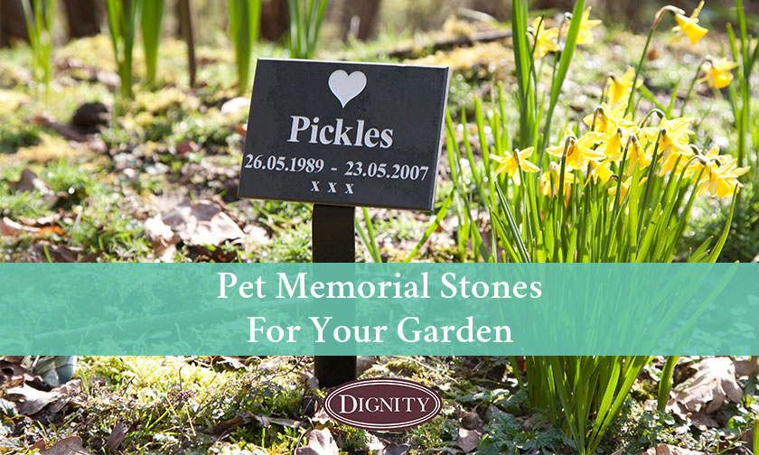 Pet Memorial Stones For Your Garden Dignity Pet Crematorium