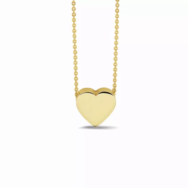 See You Mini Heart Necklace - Image 2
