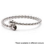 See You Silver Beaded Bracelet (BL 007) Pet Ashes Memorial Jewellery