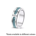 See You Double Groove 3 Gems Ring (RG 024)