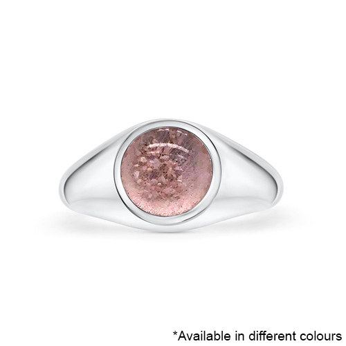 Alba Rose Momento Collection Pet Ashes Stone Set Ring | Dignity Pet  Crematorium