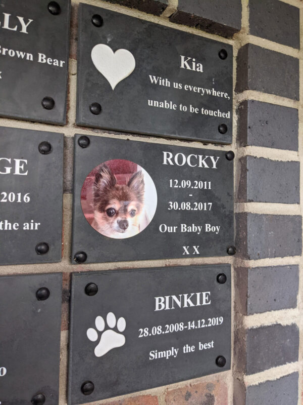 Metal Pet Photo Tribute Disc - Image 3