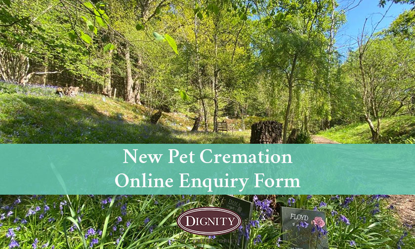 Pet Cremation Online Enquiry Form