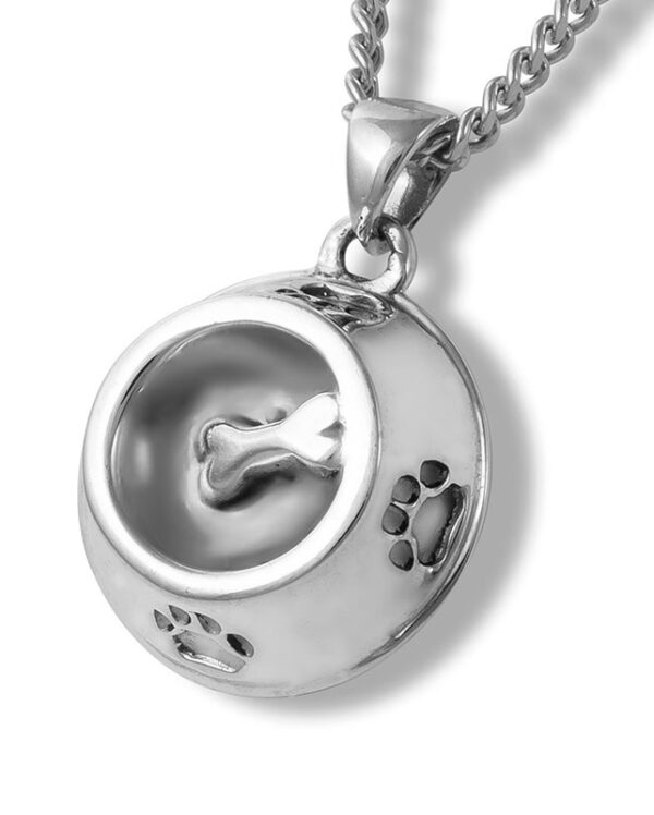 Silver Urn Pendant for Ashes - Image 7