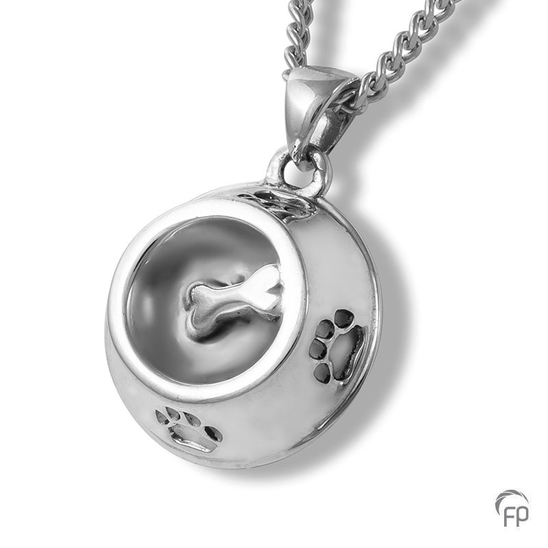 cat cremation necklace