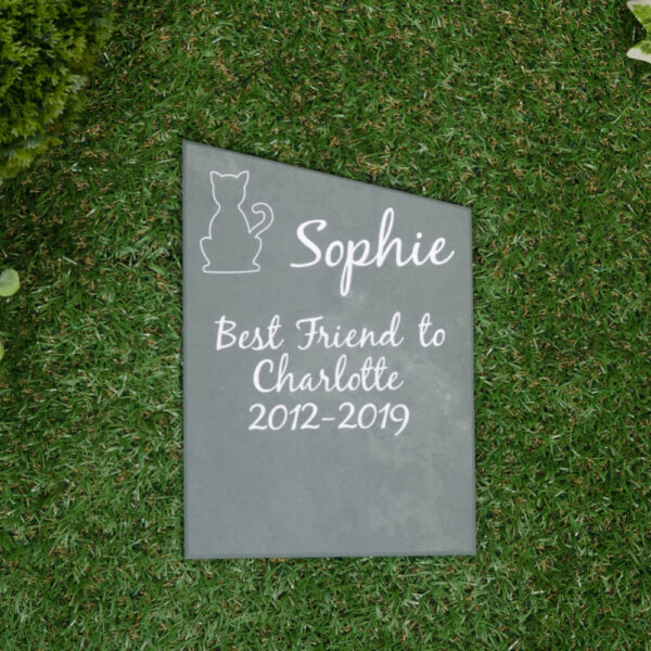 Pet Gravestone Memorial Marker Stone - Image 4