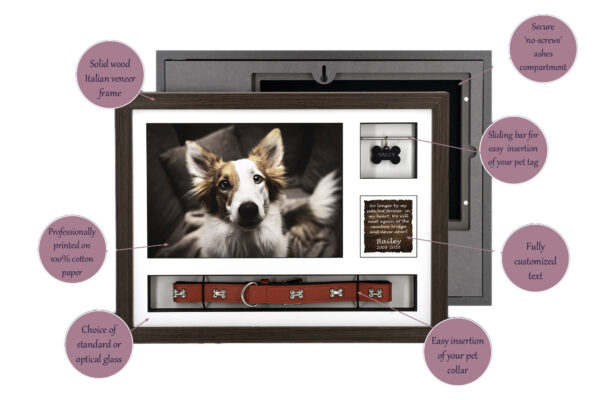 Pet Ashes & Keepsake Frame - Image 2