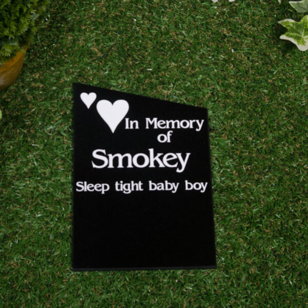 Pet Gravestone Memorial Marker Stone - Image 3