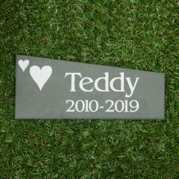 Pet Memorial Plaque Grave Marker - Image 2