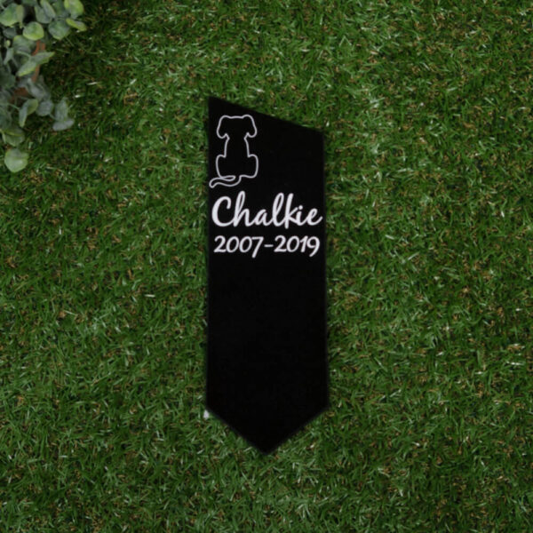Pet Memorial Stake Grave Marker Stone - Image 6