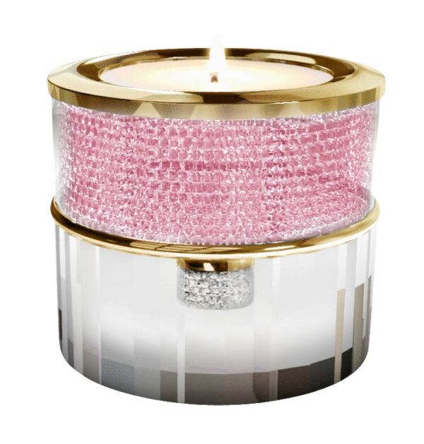 Crystal Tealight Candle Holder Urn - Image 7