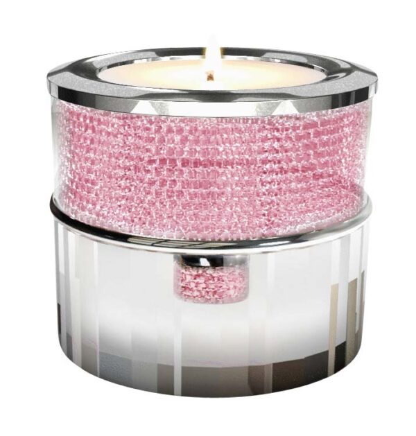 Crystal Tealight Candle Holder Urn - Image 6