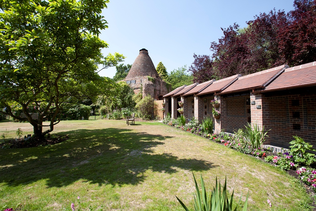 walkway and kiln