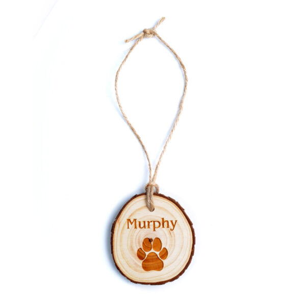 Personalised Wooden Christmas Decoration - Image 3
