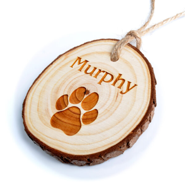 Personalised Wooden Christmas Decoration - Image 2