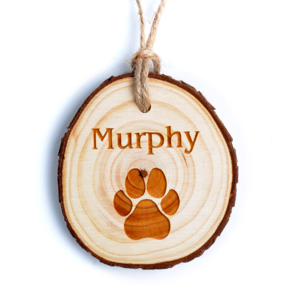Personalised Wooden Christmas Decoration